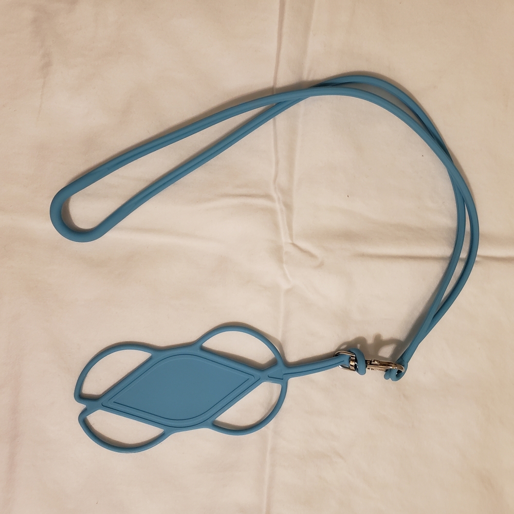 Blue Cellphone Lanyard